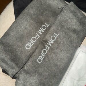 Tom Ford Charcoal shoe Pouch